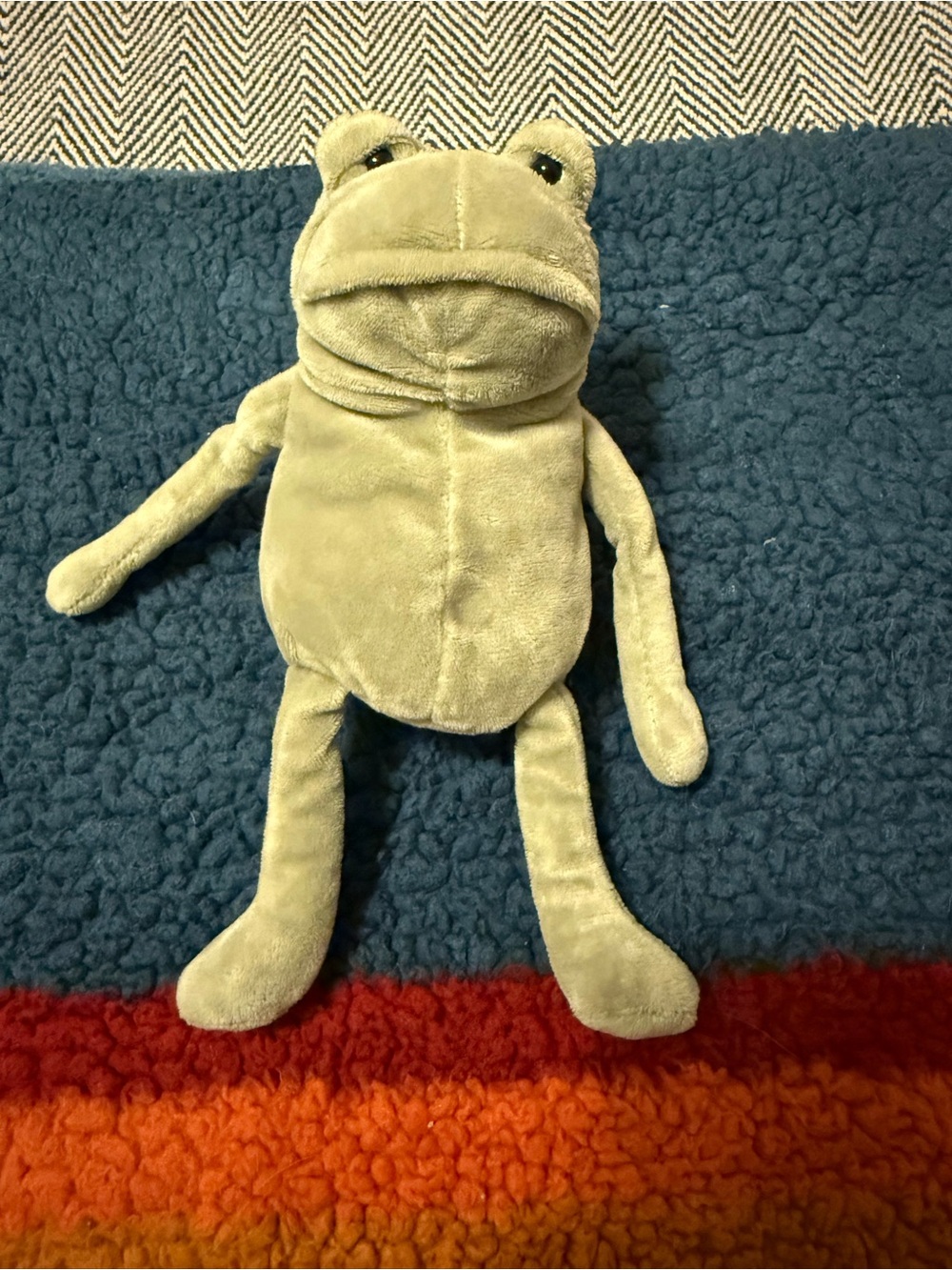 Jellycat Fergus The Frog Green 8” Plush Animal Stuffed Animal